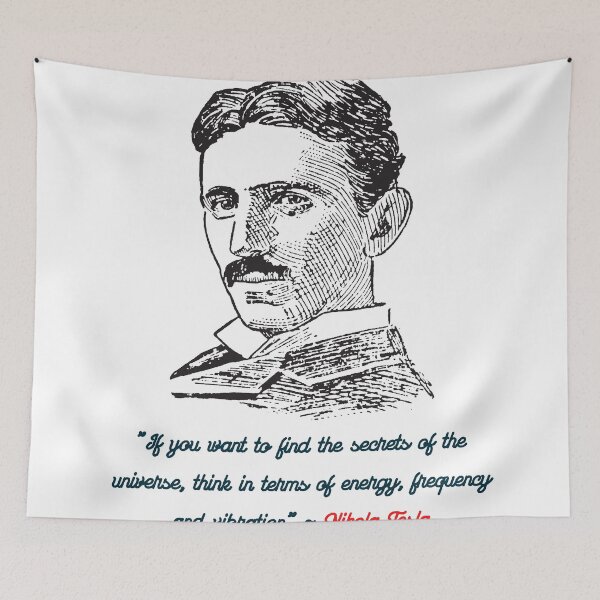 Item preview, Famous Quote By Nikola Tesla designed and sold by Trendy Design.