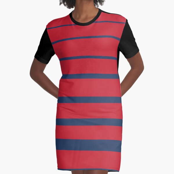 Stripes Graphic T-Shirt Dress