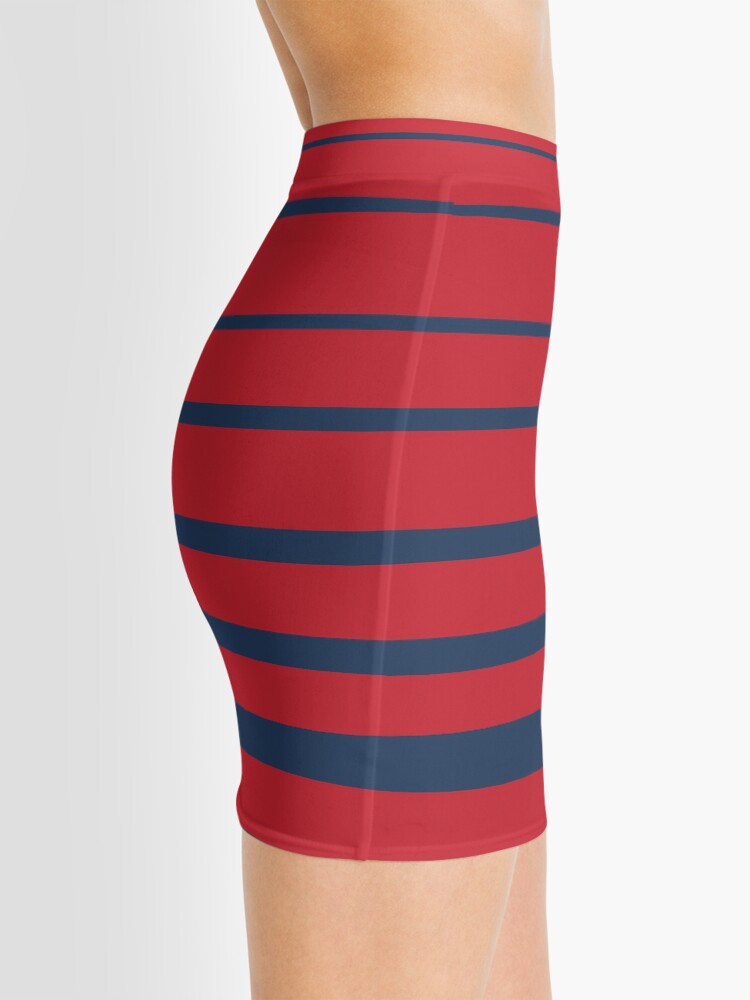Alternate view of Stripes Mini Skirt