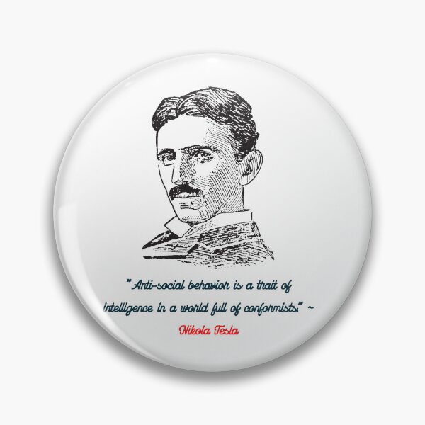 Item preview, Quote By Nikola Tesla designed and sold by Trendy Design.