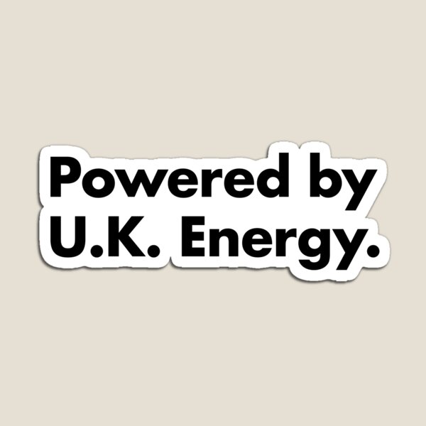 Item preview, Powered by U.K. Energy designed and sold by evsquad.