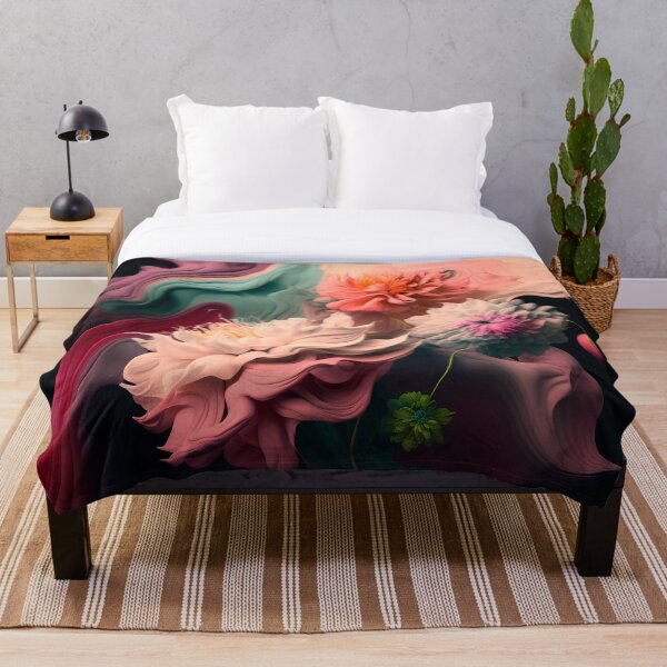 Item preview, Dahlia Flowers 2 Abstract Design - Pastel Colors designed and sold by Arva-Designs.