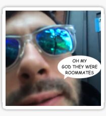 They Were Roommates Sticker