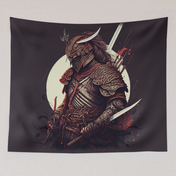Item preview, Wild and Evil: The Dynamic Samurai Pose designed and sold by Abili-Tees.