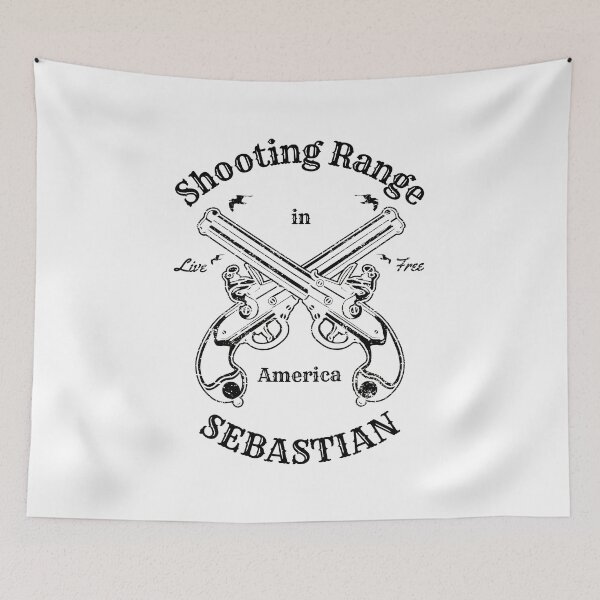 Item preview, Shooting Sports Range Vintage Logo - Sebastian in Florida America designed and sold by Vintage-TM.