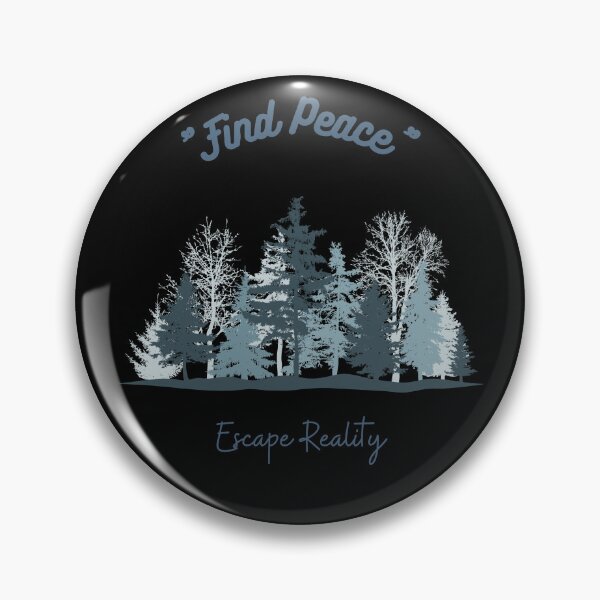 Item preview, Find peace, trees, nature designed and sold by pixeldizajn.