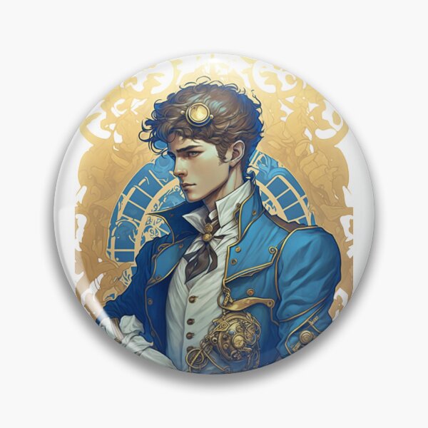 Item preview, Steampunk Golden Man - A fusion of old and new technology designed and sold by SMCLN.