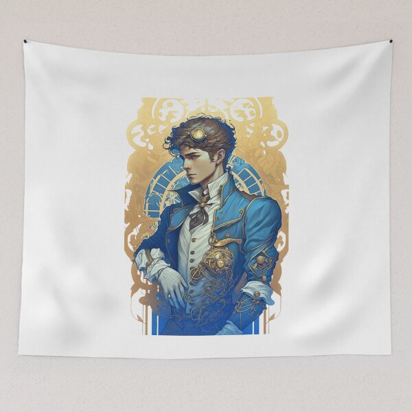 Item preview, Steampunk Golden Man - A fusion of old and new technology designed and sold by SMCLN.