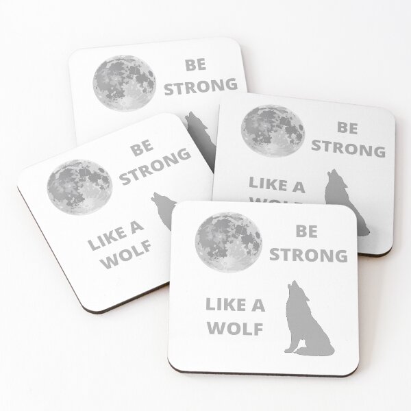 Item preview, Be Strong As A Wolf designed and sold by Brother03.