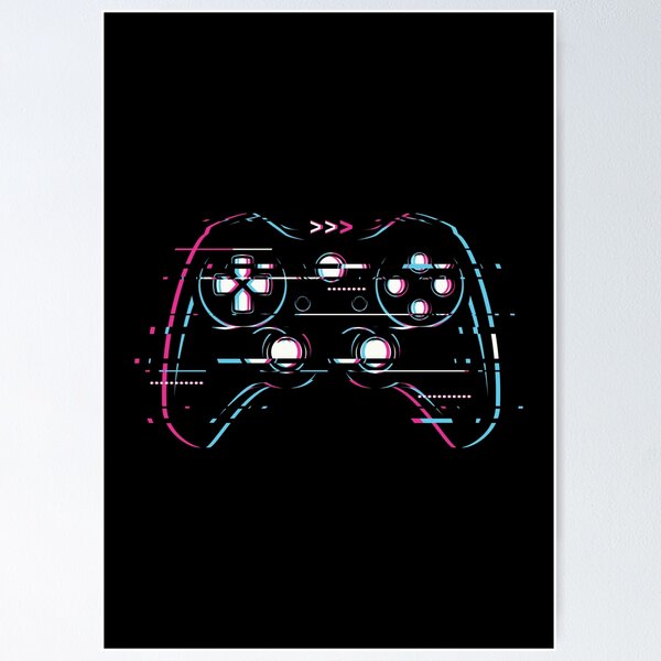 Poster, quadro Gaming controller, Regalos, merch