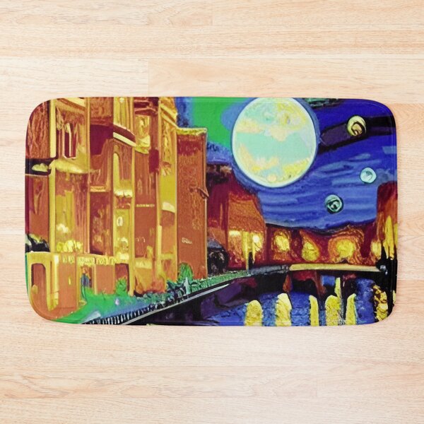 Item preview, Painted Canal Late in the Night designed and sold by fergyfilms.