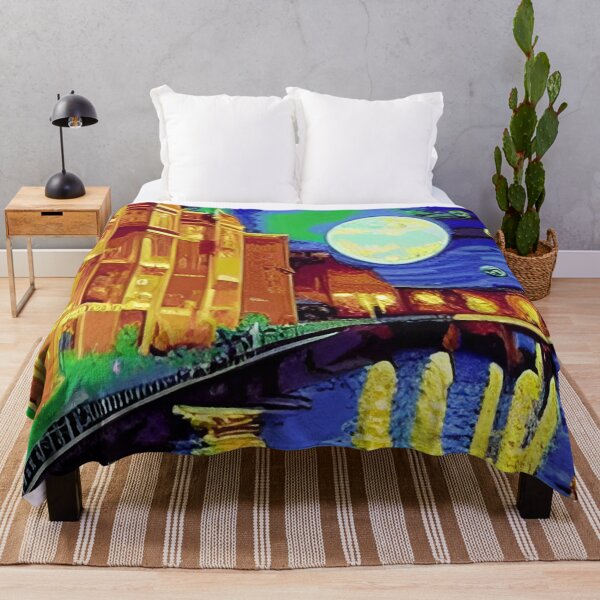 Item preview, Painted Canal Late in the Night designed and sold by fergyfilms.