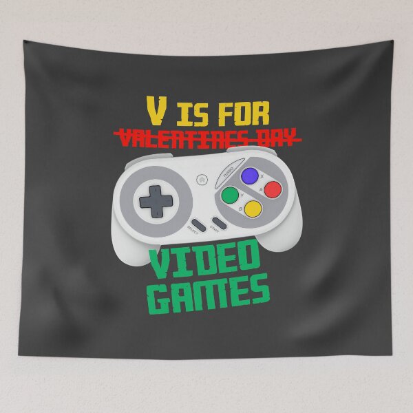 Item preview, Gaming Love: A Valentine's Day Celebration for Gamers designed and sold by elcarnero.