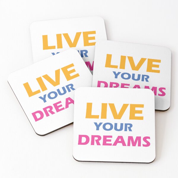 Item preview, Live Your Dreams Colorful By Tanya C Smith designed and sold by Tanya C  Smith.