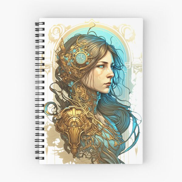 Item preview, Steampunk Golden Woman - A fusion of old and new technology designed and sold by SMCLN.