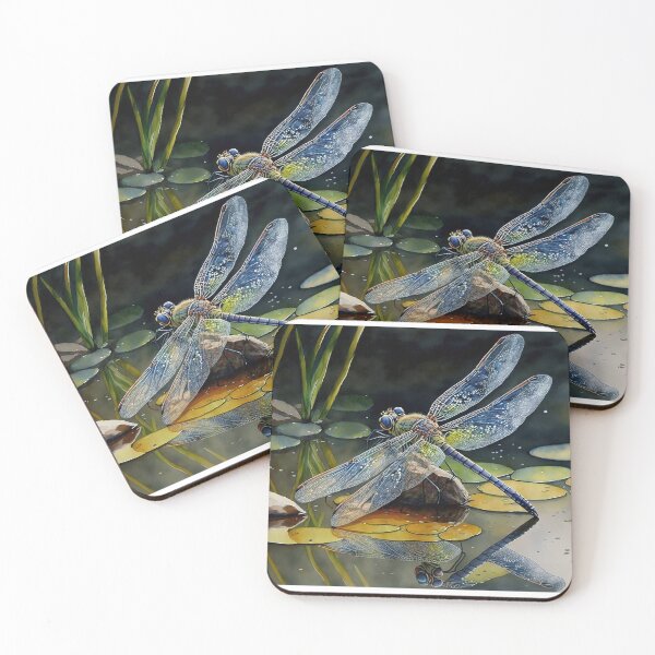 Item preview, Watercolour Dragonfly Print designed and sold by Neogaia Creations.