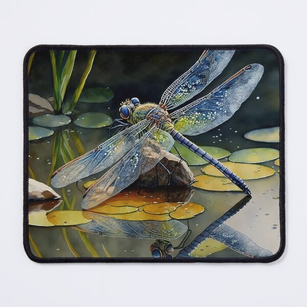Item preview, Watercolour Dragonfly Print designed and sold by Neogaia Creations.
