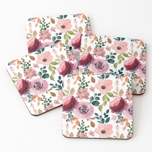 Item preview, Watercolor flowers and flowers, watercolor pattern designed and sold by AnyMar2023.