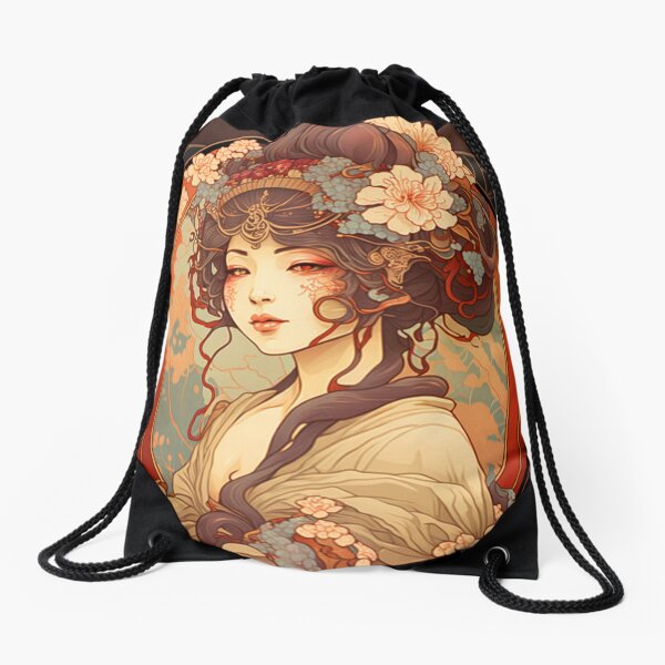 Vista previa del artículo con la obra «Greatness Geisha», diseñado y vendido por GabrielMadrasse.