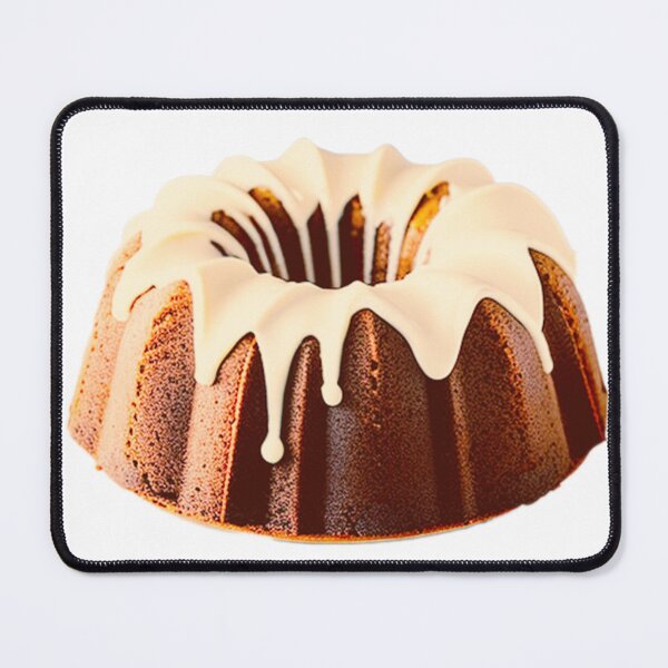 Item preview, Nostalgic Classic Bundt Cake with Vanilla Frosting designed and sold by Woodchucky.
