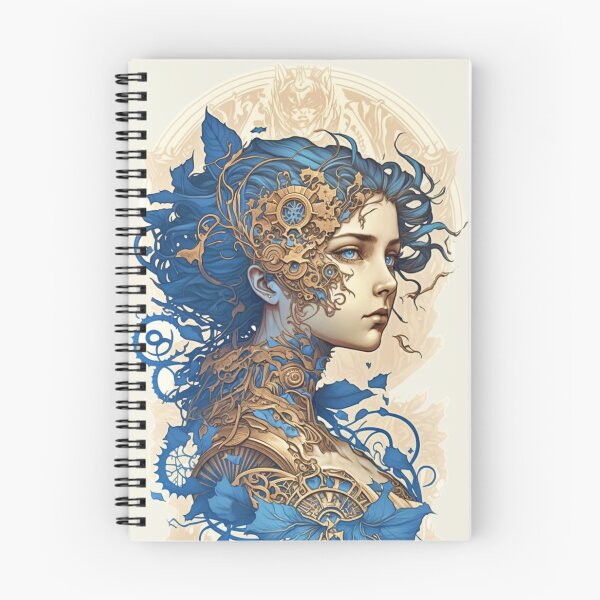 Item preview, Steampunk Golden Woman 2 - A fusion of old and new technology designed and sold by SMCLN.