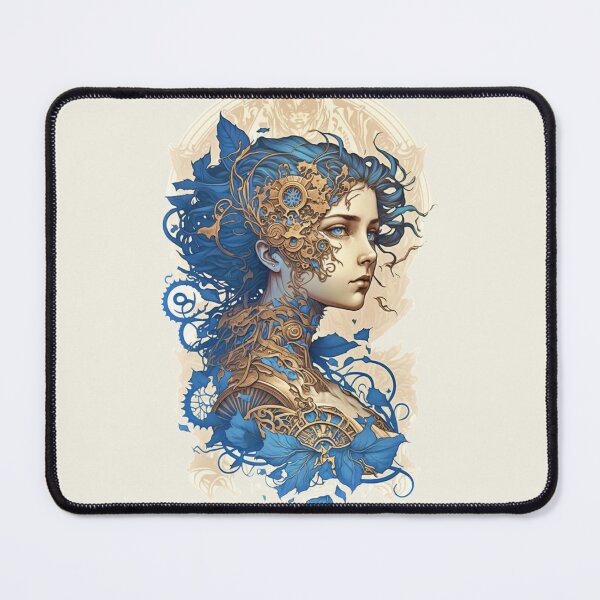 Item preview, Steampunk Golden Woman 2 - A fusion of old and new technology designed and sold by SMCLN.