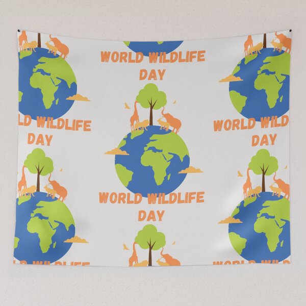 Item preview, world wildlife day designed and sold by Simo0455.