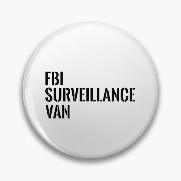 Item preview, FBI Surveillance Van, Black and White, Original Art, Cool Hemet Art designed and sold by RattlSnkCanynTs.