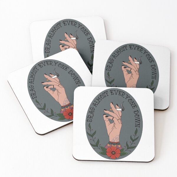 Item preview, Drag Almost Everyone Down - Hot Mulligan designed and sold by HaleighMade.