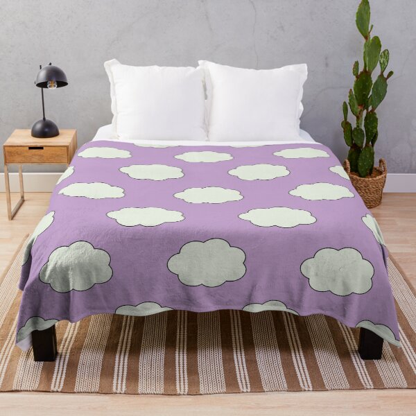 Item preview, Clouds in a Pastel Sky (Lavender) designed and sold by OddlyInk.
