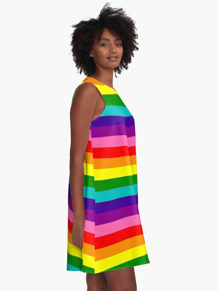pride flag dress