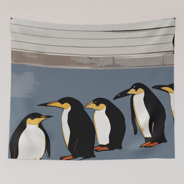 Item preview, Friendly Flock of Penguin Fellows! designed and sold by fergyfilms.