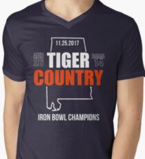 2017 IRON BOWL CHAMPIONS SHIRT Men's V-Neck T-Shirt