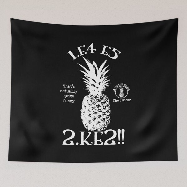 Item preview, Bongcloud Opening Hikaru Chess Meme Quite Funny Pineapple Juicer designed and sold by Gralok.