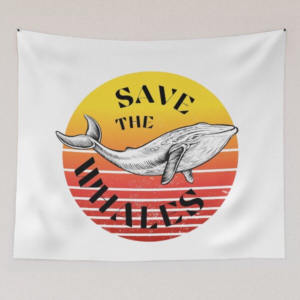 Item preview, Save the whales designed and sold by addict2reading.