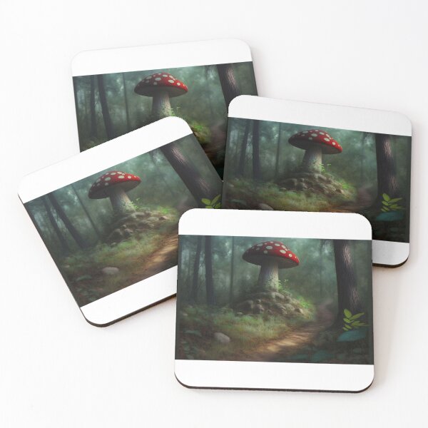Item preview, The Enchanted Realm of the Giant Mushrooms: A Magic-Filled Adventure in the Forest designed and sold by DaniFantasy.