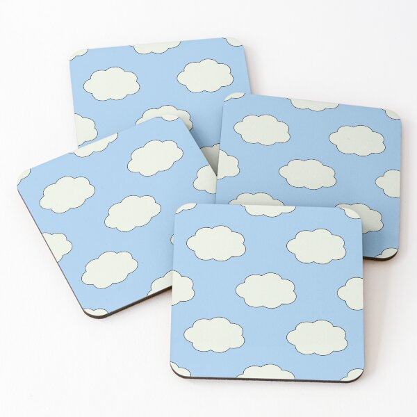 Item preview, Clouds in a Pastel Sky (blue) designed and sold by OddlyInk.