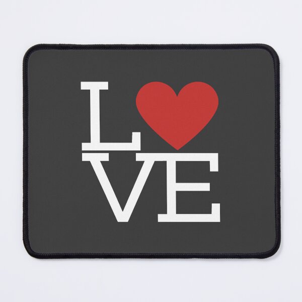 Item preview, Word Love with Red Heart designed and sold by KGoPrintables.