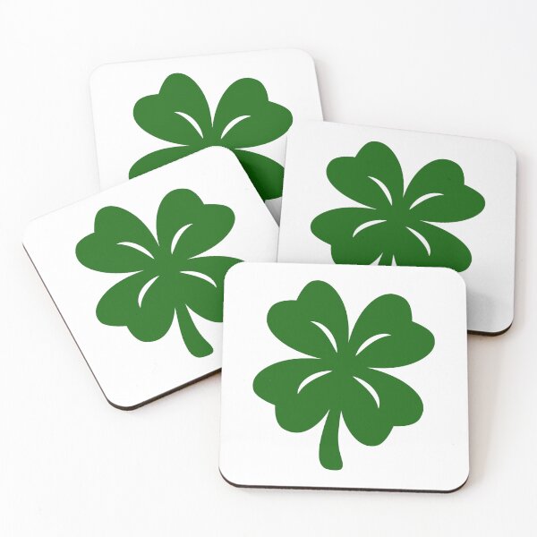 Item preview, Irish Shamrock Green Lucky Four Leaf Clover Retro St Patricks Day designed and sold by PokerFace420.