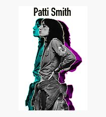 Patti Smith Photographic Print
