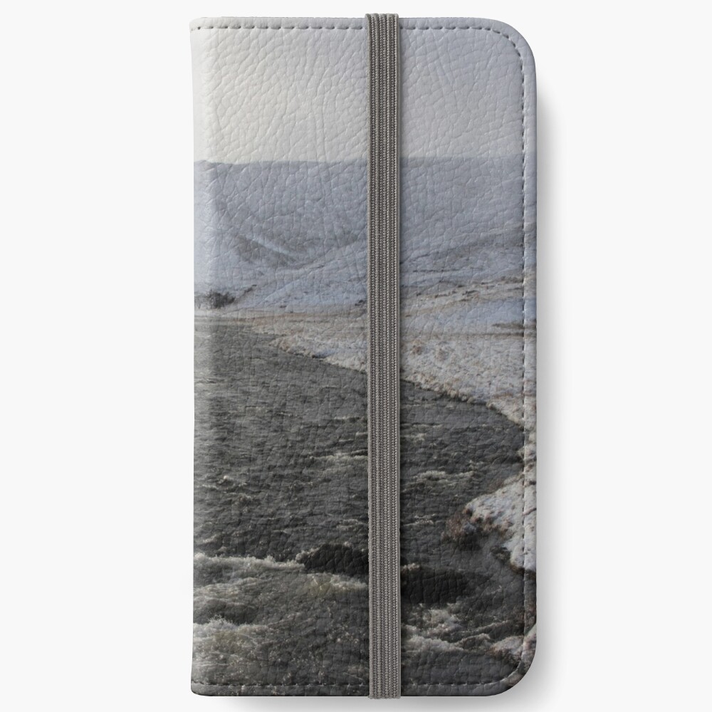 Winter river iPhone Wallet