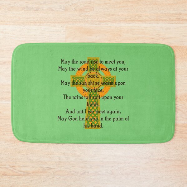 Item preview, May The Road Rise To Meet You - Irish Quote  designed and sold by CrankyOldDude.