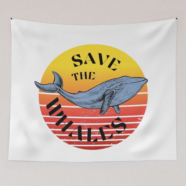 Item preview, Save the whales designed and sold by addict2reading.