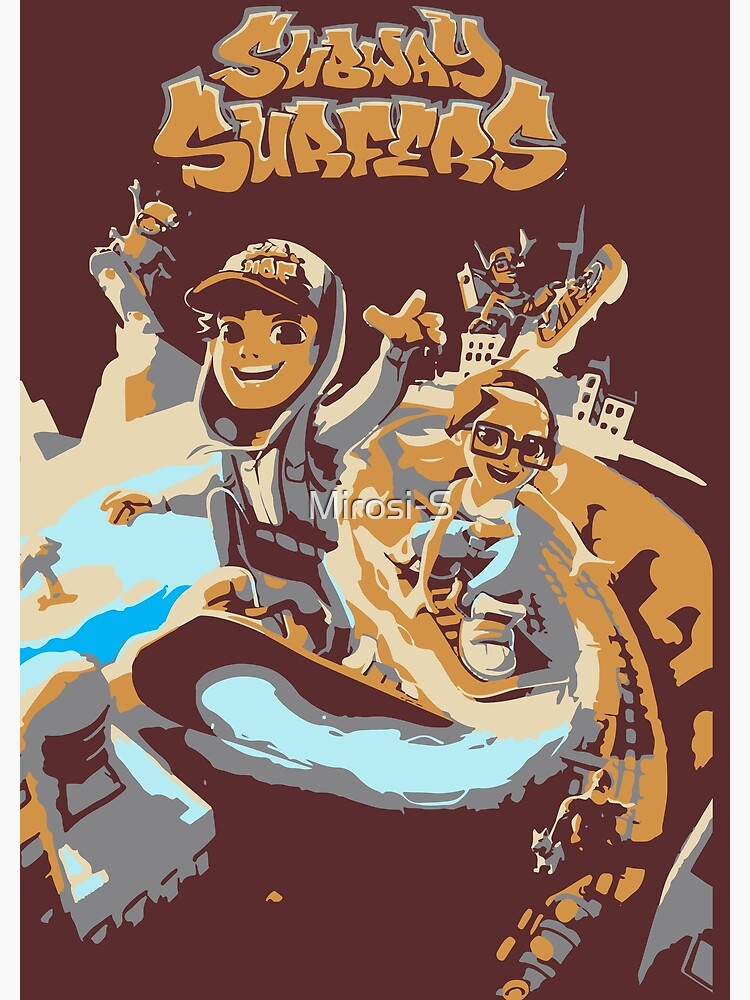 Copenhagen or Graffiti from the game Subway Surfers Sticker for Sale by  Mirosi-S