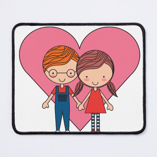 Item preview, Cute Soulmates holding hands forever a valentine special , designed and sold by Rishabhthinks.