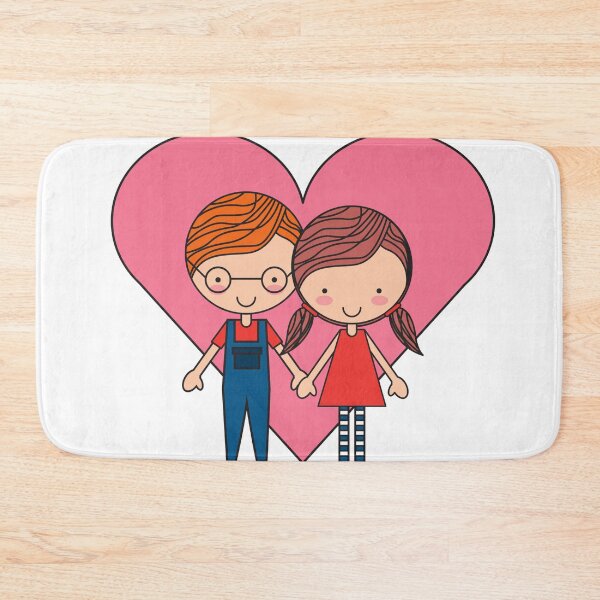 Item preview, Cute Soulmates holding hands forever  a valentine special ,  designed and sold by Rishabhthinks.