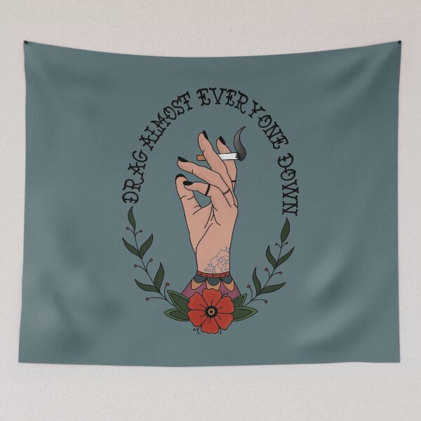Item preview, Drag Almost Everyone Down - Hot Mulligan designed and sold by HaleighMade.