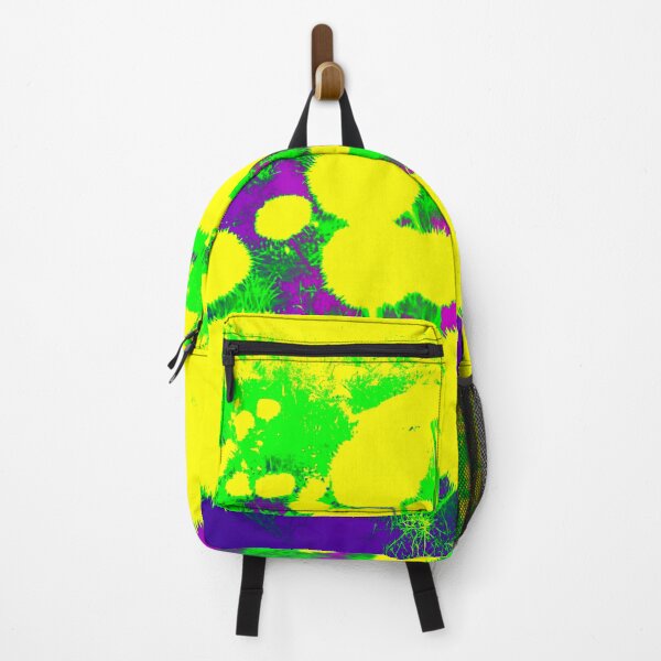 Item preview, Yellow Abstract Dandelions with Purple designed and sold by asurtiumgreen.