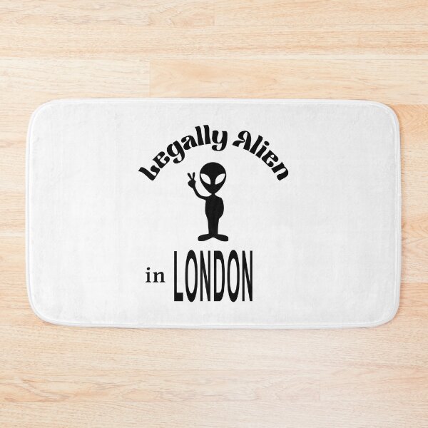 Item preview, Legally Alien in LONDON Black Writing designed and sold by akaiawa.