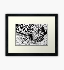 Dragon Slayer! Framed Print